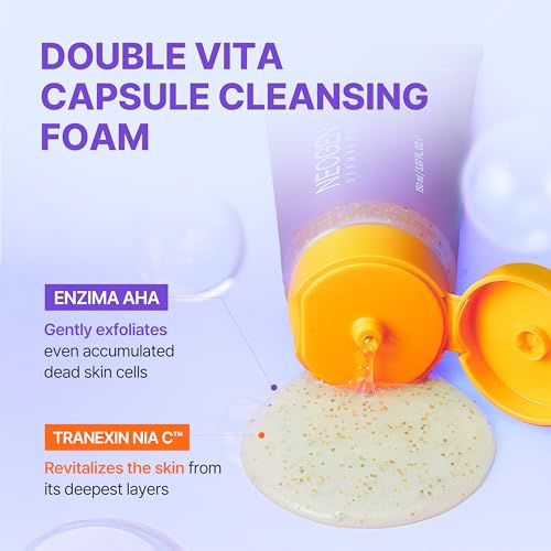 DERMALOGY Double Vita Capsule Gel-to-Foam Cleanser