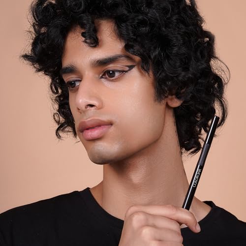 Colorbar Ultimate Eye Liner - 3-in-1 Collection Black Liquid Eyeliner - Waterproof and Transfer-Proof - Eyeliner Pen - 001 Ultimate Black - 0.03 oz