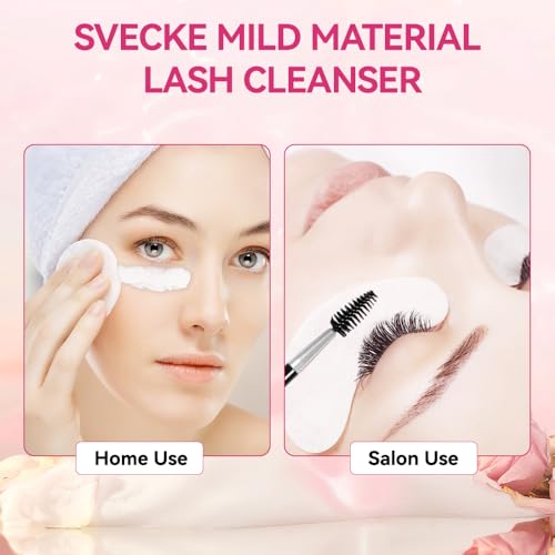 Lash Shampoo Kit 60ml with Brush – Eyelash Cleanser