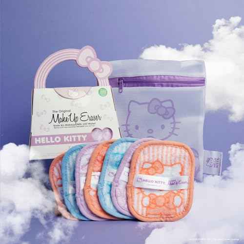 The Original MakeUp Eraser, 7-Day Set, Erase All Makeup With Just Water, Including Waterproof Mascara, Eyeliner, Foundation, Lipstick, Sunscreen, and More!, 7ct.