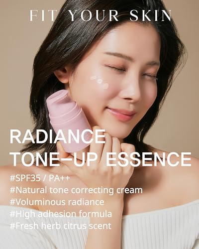 Radiance Tone-Up Essence - Glass Skin Primer & Tinted Moisturizer