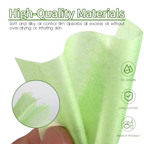 Oil Blotting Paper Sheets for Oily Skin, 300 Count