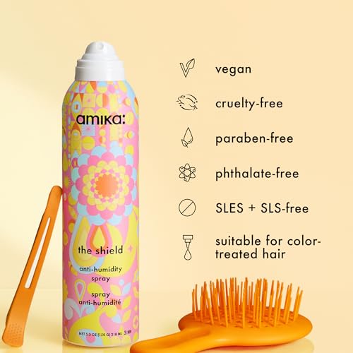 amika The Shield Anti-Humidity Heat Protection Spray