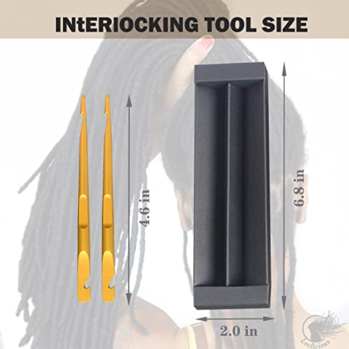 2PC Microlock Retightening Tool Set for Dreadlocks