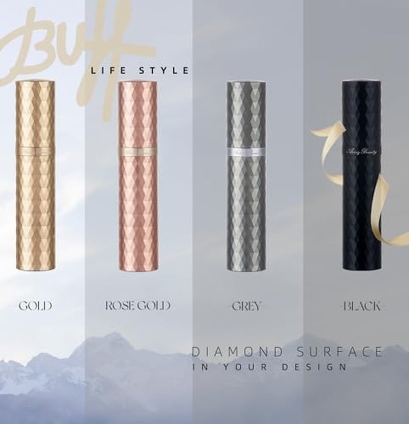 5ml Travel Perfume Atomizer Bottle - Refillable Fragrance Sprayer