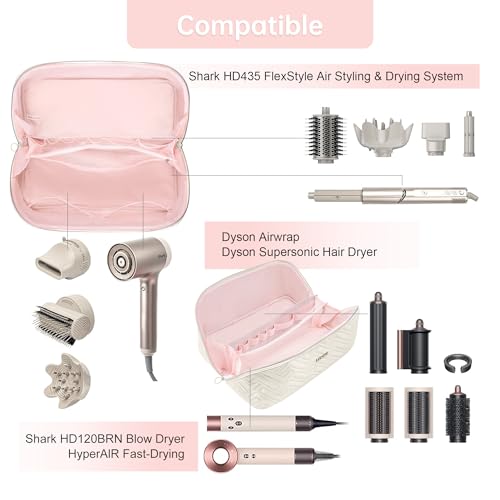 Hair Dryer Travel Case for Dyson Airwrap & Shark Flex