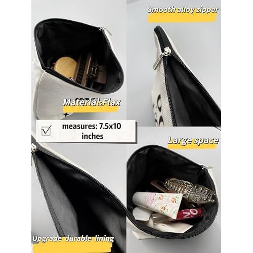Mothers Day Gifts for Grandma Great Grandmother Gifts Small Makeup Bag,Mom Grandma It Just Keeps Getting Better Cosmetic Bag,Birthday Christmas Makeup Bag Organizer Gifts for Women