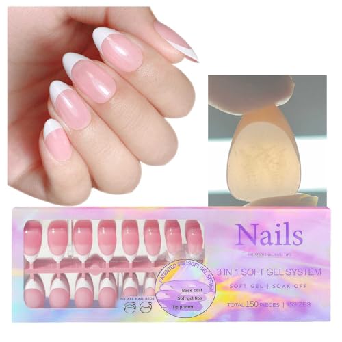 Kocymin Press On Nails, 5 sets 15 size | Increased Adhesion | Pre-applied Coat | Reusable & Damage-free Removal | 3 Weeks Lasting, No Glue Included (H-L-Coffin)