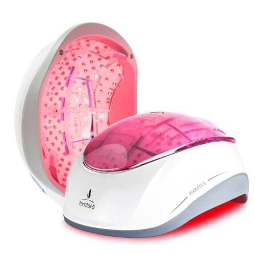 iHelmet Laser Hair Growth System - FDA Cleared Red Light Therapy Helmet for Hair Regrowth