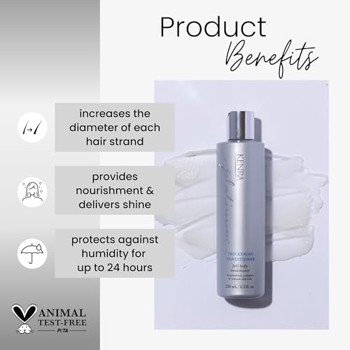 Kenra Platinum Thickening Conditioner | Provides Nourishment & Delivers Shine | Increases Thickness & Volume | Body & Fullness | Protects Against Humidity | All Hair Types