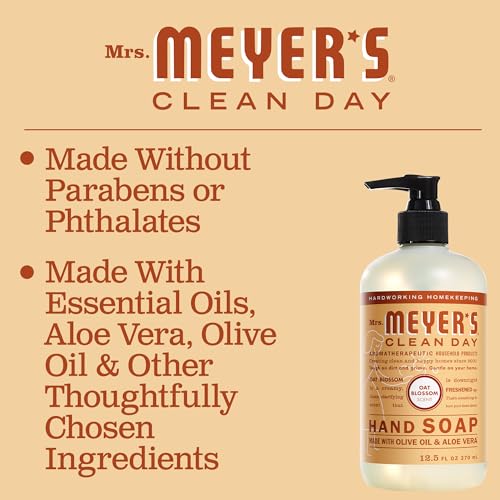 Mrs. Meyer’s Oat Blossom Liquid Hand Soap - 12.5 fl oz, 6 Pack