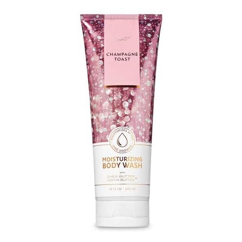 Bath and Body Works - Champagne Toast - 3 pc. Gift Set - Moisturizing Body Wash, Fine Fragrance Mist and Ultra Shea Body Cream - (2019 Edition)