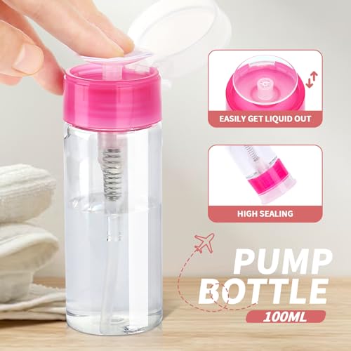 Nail Polish Gel Remover Tools Set - 10 Pcs Kit with Clips & 100ml Remover