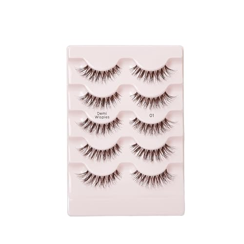 i•ENVY Demi Wispies False Lashes 5 Pairs Human Hair