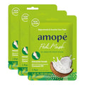 Amope PediMask Moisturizing Foot Mask Socks with Coconut Oil - 3 Pair