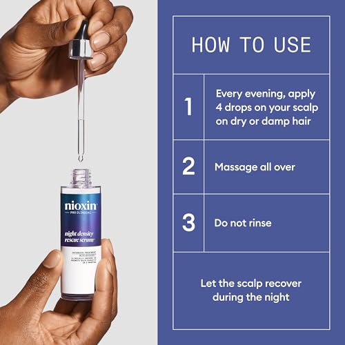 Nioxin Hair Thickening Serum - Overnight Density Rescue Treatment