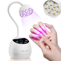 MelodySusie P-ArtM2 Gooseneck Cordless UV Nail Lamp - Fast Curing