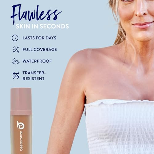 B BESTBRONZE N7 Light Natural Bronze Body Makeup & Tattoo Cover Waterproof