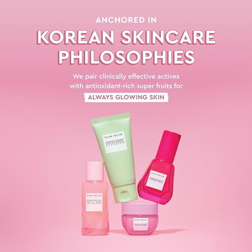 Glow Recipe Strawberry BHA Serum + Poreless Face Primer for Makeup - Silicone-Free Blurring Matte Primer to Reduce Shine & Prolong Wear - Hybrid Korean Skin Care for Oil Control & Smooth Texture, 30ml