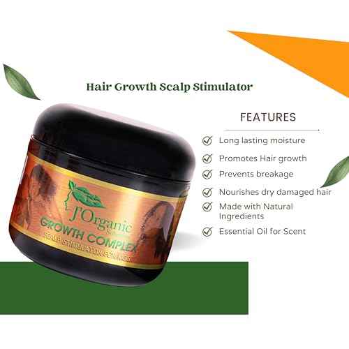 J'Organic Solutions 4-Piece Kids Curl Care Kit - Leave-In Conditioner, Scalp Stimulator, Curly Hair Shampoo & Conditioner. (4 Count (Pack of 1))