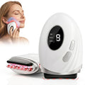 VEZURZO 2-in-1 Heated Gua Sha Facial Massager for Jaw & Skin Toning