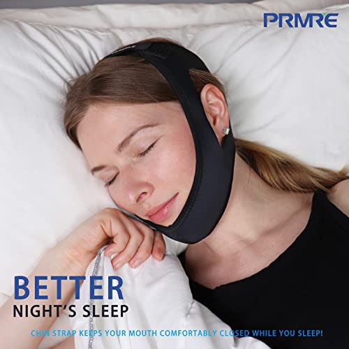 CPAP Chin Strap Double Adjustable - Breathable Sleep Support