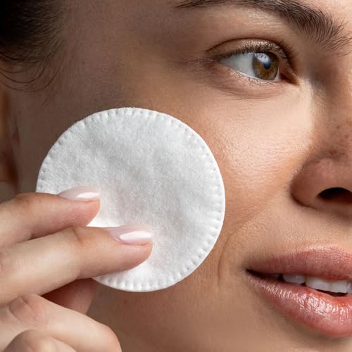Cliganic Premium Cotton Rounds for Face, Makeup Remover Pads, 300