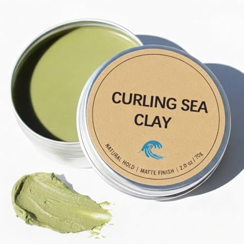 Louma Matte Texturizing Hair Clay for Men, 2.0 oz