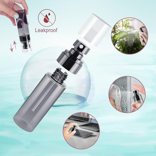 3-Pack 80ml TSA Travel Spray Bottles | Refillable Atomizer Set