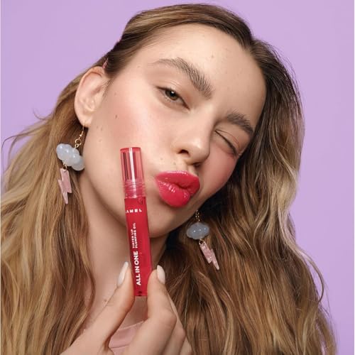 Lamel All-in-One Tinted Lip Oil - Peachy 401