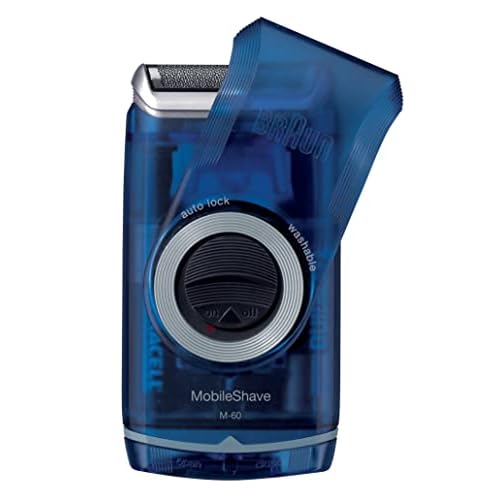 Braun Electric Razor for Men, M60b Mobile Electric Foil Shaver, Washable