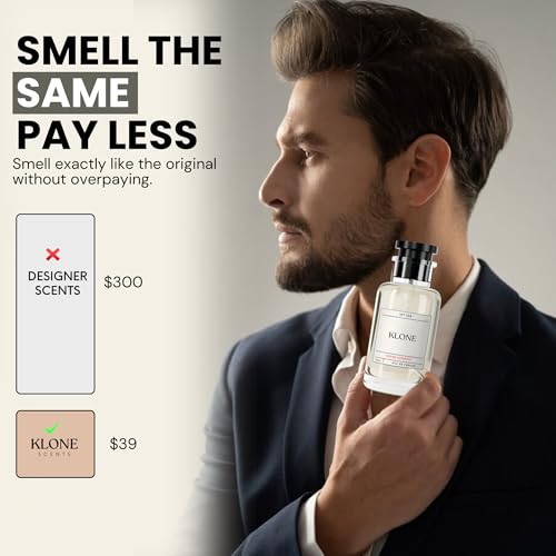 Klone Rouge Atlantic Eau de Parfum for Men 50ml - Long Lasting, Inspired by Rouge