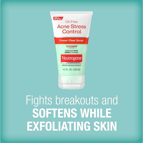 Neutrogena Oil-Free Acne Scrub, 2% Salicylic Acid, 4.2 fl oz