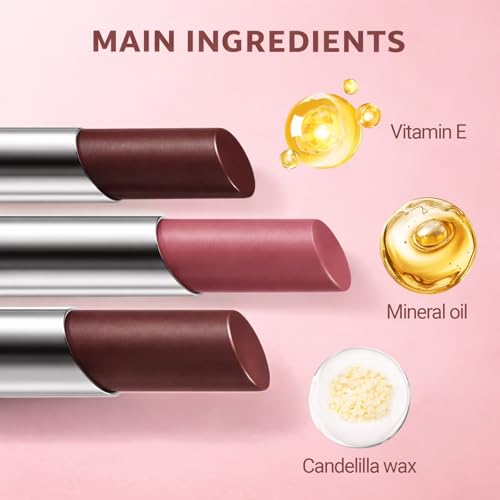 Erinde Honey Tinted Lip Balm - Sheer Hydrating Lipstick, 2pc