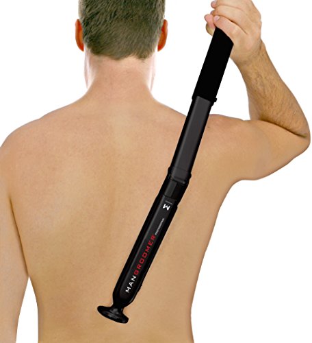MANGROOMER Professional Electric Back Hair Shaver with Extendable Handle