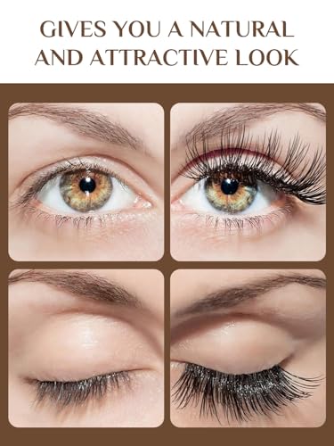 Magnetic Eyelashes Kit with Eyeliner - 5D Faux Mink, 3 Pairs
