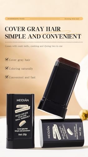 Hair Dye Concealer Stick - Instant Gray Root Coverage