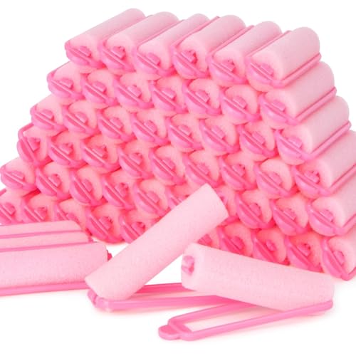 MAQIHAN 56PCS Foam Hair Rollers - Heatless Curlers for All Hair Types
