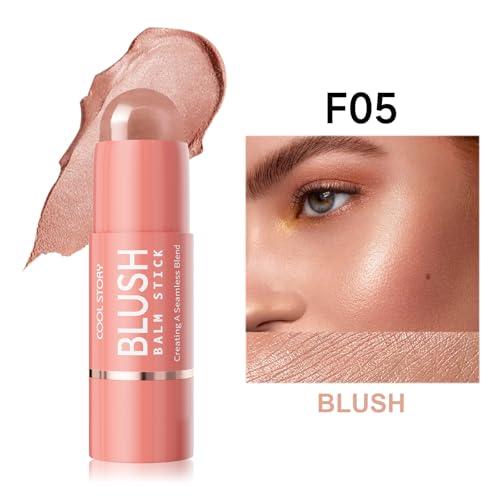 Blush Balm Stick - Sunset Coral Long-Wear Cheek Color