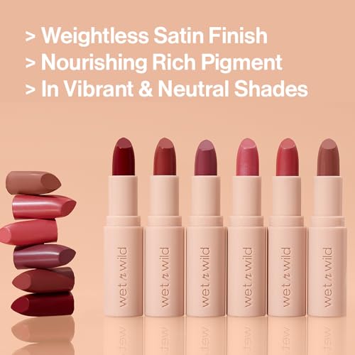 Lipstick Set - Hush Lil' Beige | Satin Finish, Vitamin E & Argan Oil