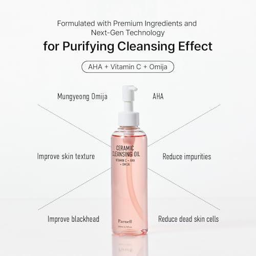 Parnell AHA Ceramic Cleansing Oil 6.76 fl oz - Pore Purifying