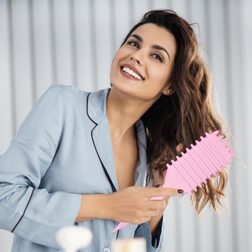 Curly Hair Brush with Soft Bristles | Reduce Pulling