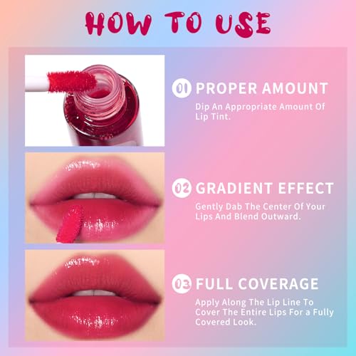 bayfree Lip Tint Stain - Waterproof Long Lasting Korean Beauty