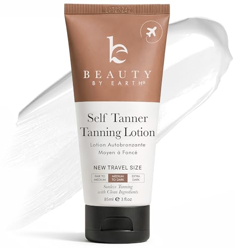Travel Size Self Tanner Lotion - Natural Gradual Tan by Beauty by Earth