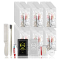 40-Pack Disposable Travel Toiletry Kit Set