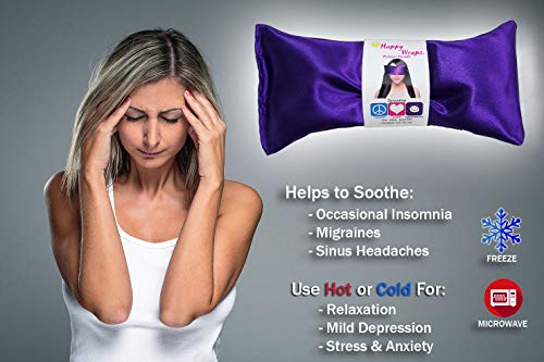 Lavender Eye Pillow - Weighted Hot & Cold Therapy Relief