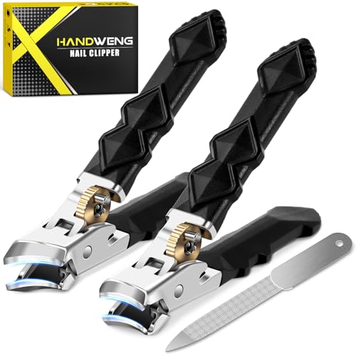 Heavy Duty Toenail Clippers for Thick Nails Seniors Ultra Sharp Wide Jaw
