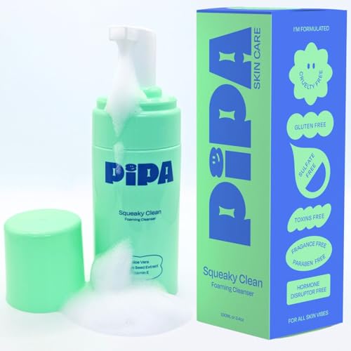 Pipa Squeaky Clean Foaming Cleanser for Kids 3.4oz