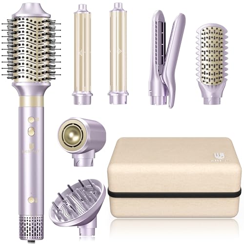 7-in-1 Hair Dryer Brush & Styler – Fast-Drying Ionic Tool