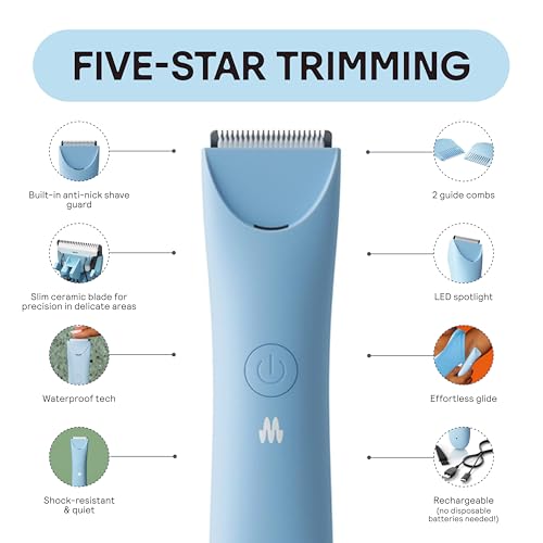 Waterproof Women's Bikini Trimmer | Cordless Electric Razor